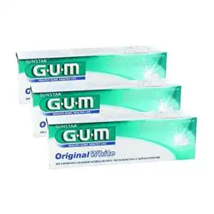 Gum-Zahnpasta GUM Original White Toothpaste 3 x 75ml