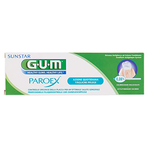 Die beste gum zahnpasta gum paroex sunstar chlorhexidin 006 75 ml Bestsleller kaufen