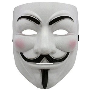 Guy-Fawkes-Maske Boolavard 2022 New V wie Vendetta Maske