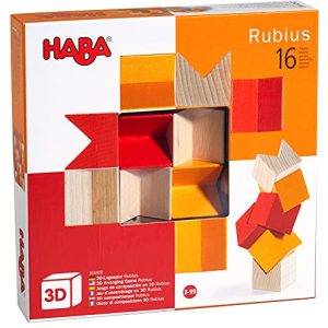 Haba-Holzbausteine HABA 304409 3D-Legespiel Rubius