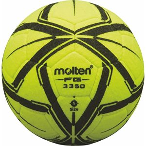 Hallenfußball Molten FG3350 Fußball, Gelb/Schwarz, 5