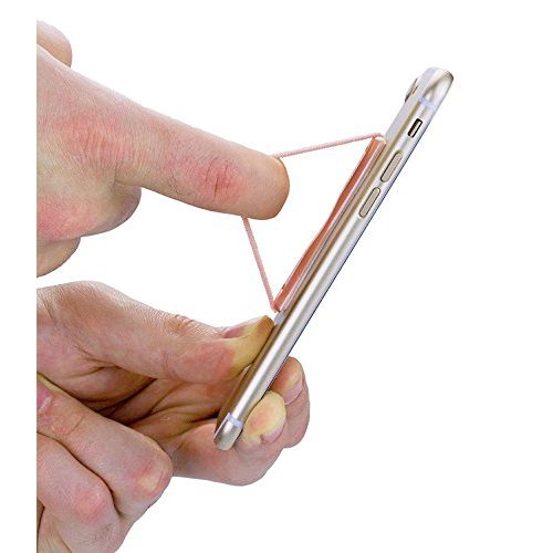 Handy-Fingerhalter Leathlux 3 x Finger-Halterung Griff