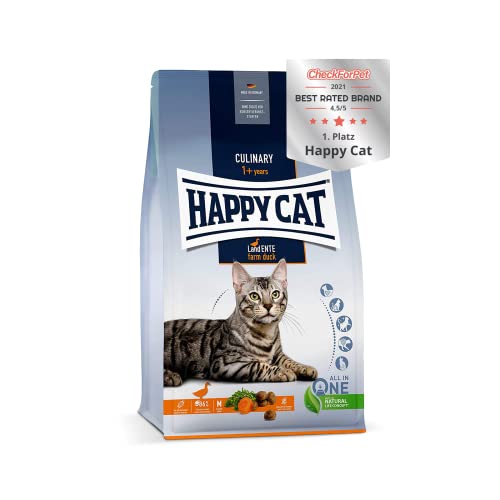 Happy-Cat-Trockenfutter Happy Cat, Culinary Adult Land Ente
