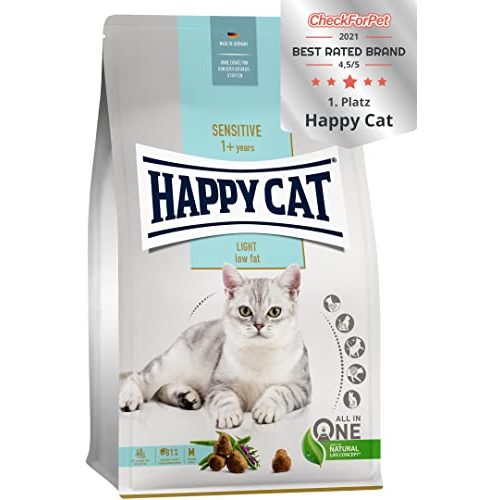 Die beste happy cat trockenfutter happy cat sensitive adult light 300 g Bestsleller kaufen