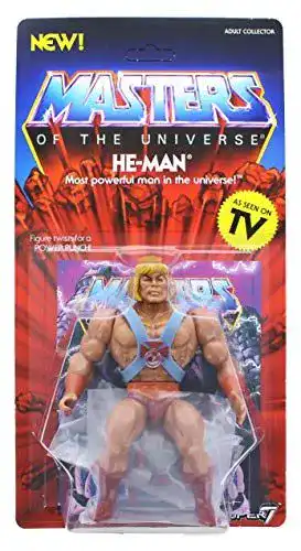 He-Man-Figuren Masters of the Universe Super7 Vintage He-Man