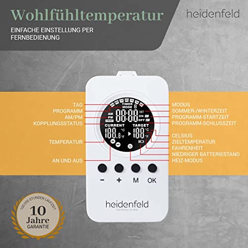 Heidenfeld-Infrarotheizung heidenfeld, inkl. Thermostat
