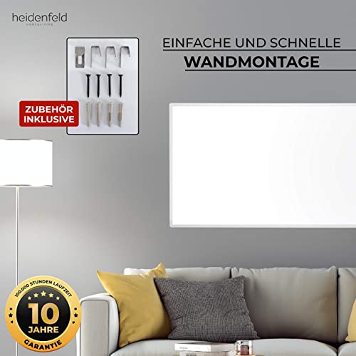 Heidenfeld-Infrarotheizung heidenfeld, Weiß inkl. Thermostat