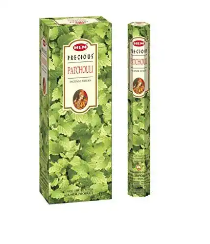 HEM-Räucherstäbchen HEM Patschuli, 6er-Packung sechseckig