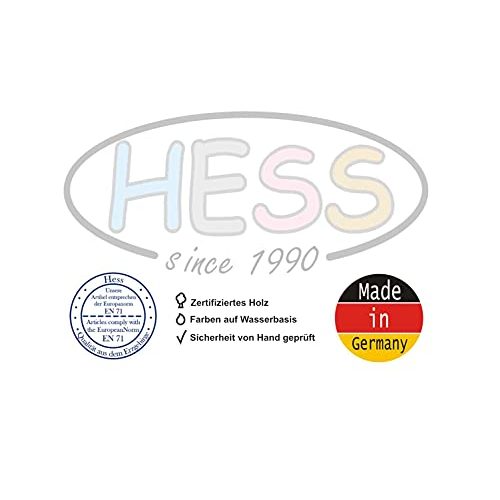 Hess-Holzspielzeug Hess-Spielzeug 13381Spielgerät, Serie Bär