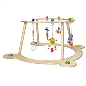 Hess-Holzspielzeug Hess-Spielzeug Lauflerngerät u. Spiel-Bogen