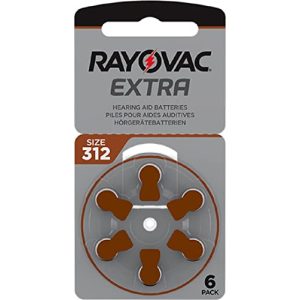 Batterie per apparecchi acustici-312 Rayovac 60x Extra Advanced