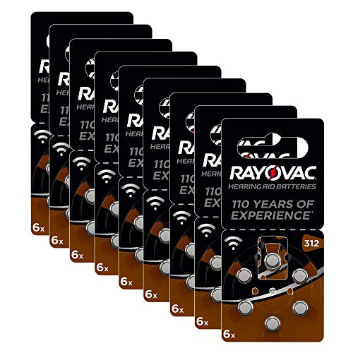 Die beste hoergeraetebatterien 312 rayovac lithium knopfzellen 312 60er Bestsleller kaufen