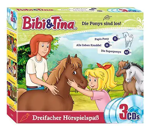 Hörspielbox Kiddinx Entertainment Gmb Die Ponys Sind Los