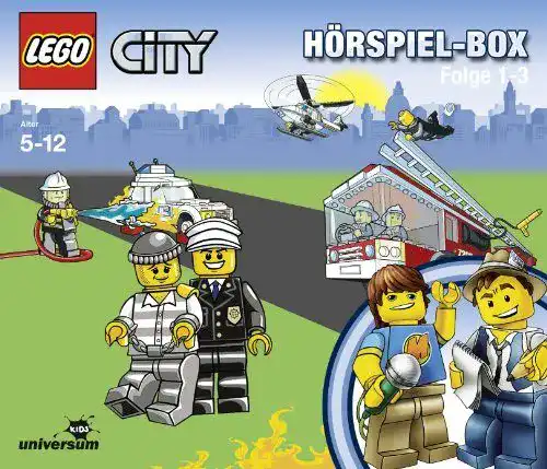 Hörspielbox Universum Film GmbH Lego City Hörspiel 1-3 Box