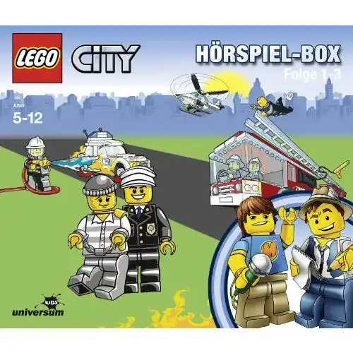 Hörspielbox Universum Film GmbH Lego City Hörspiel 1-3 Box