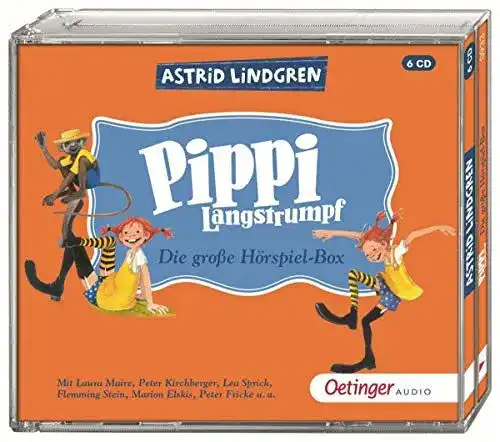 Hörspielbox Verlag Friedrich Oetinger GmbH Pippi Langstrumpf