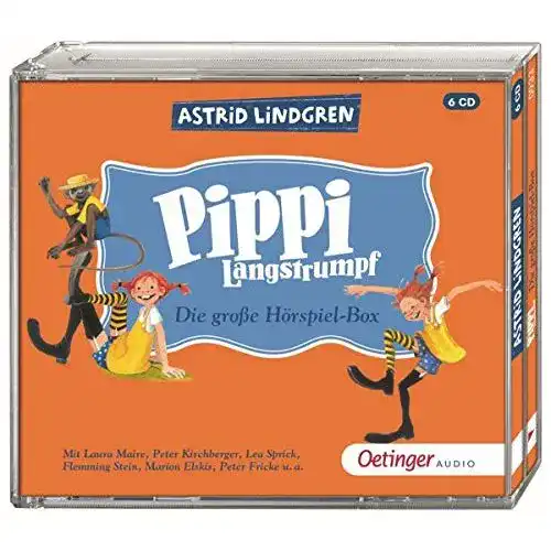 Hörspielbox Verlag Friedrich Oetinger GmbH Pippi Langstrumpf