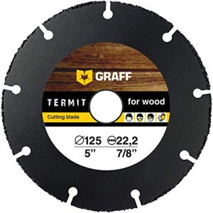 Holzsägeblatt-für-Winkelschleifer-125 GRAFF Hartmetall