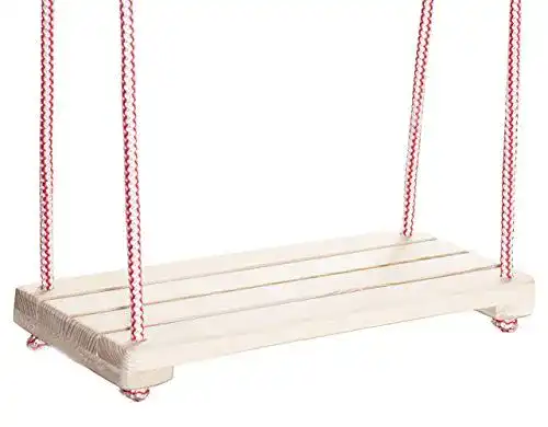 Holzschaukel bas Schaukelsitz aus Holz Kinderschaukel