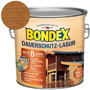 Holzschutzgel Bondex Dauerschutz-Lasur Eiche 2,50 l, 329913