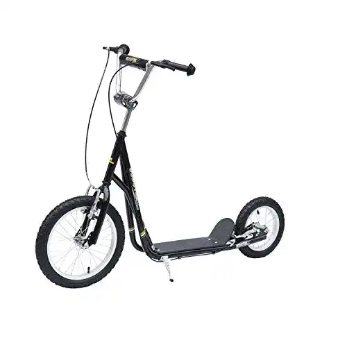 Homcom-Tretroller HOMCOM Kinderroller Scooter 16/12 Zoll