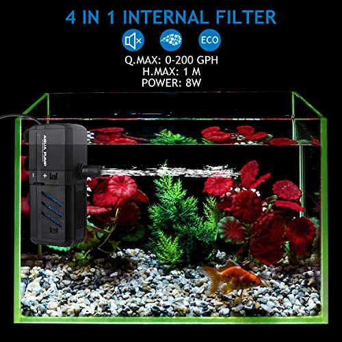 Innenfilter Aquarium 60l NO.17 Aquarium Internal Filter 6W