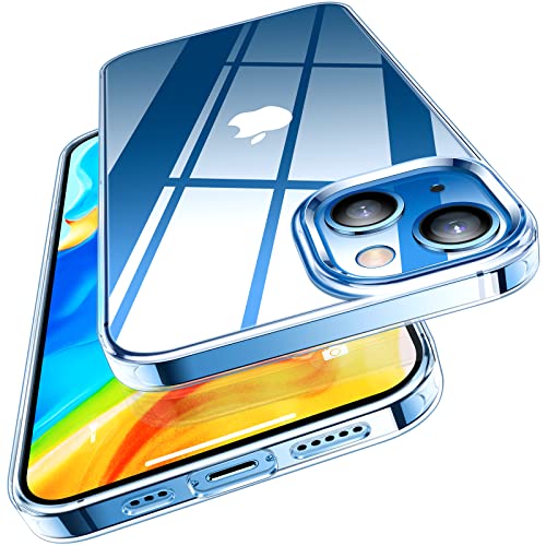 iPhone-13-mini-Hülle TORRAS Crystal Clear, stoßfest, kratzfest