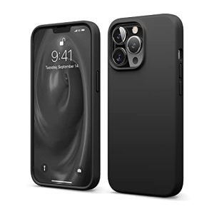 iPhone-13-Pro-Hülle elago Liquid Silicone Case, schwarz