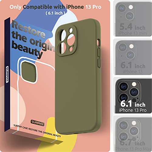 iPhone-13-Pro-Max-Hülle SURPHY Silikon Hülle 6,7 Zoll