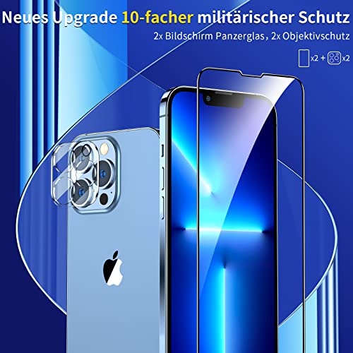 iPhone-13-Pro-Max-Panzerglas SMARTDEVIL, Vollbildschutz