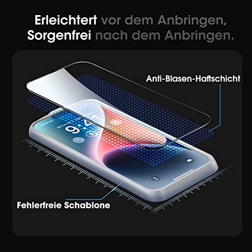 iPhone-13-Pro-Panzerglas CASEKOO 1A Serie Full Screen