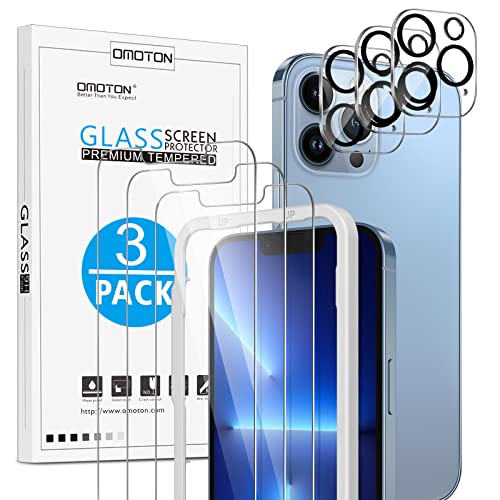 Die beste iphone 13 pro panzerglas omoton mit rahmen installationshilfe Bestsleller kaufen