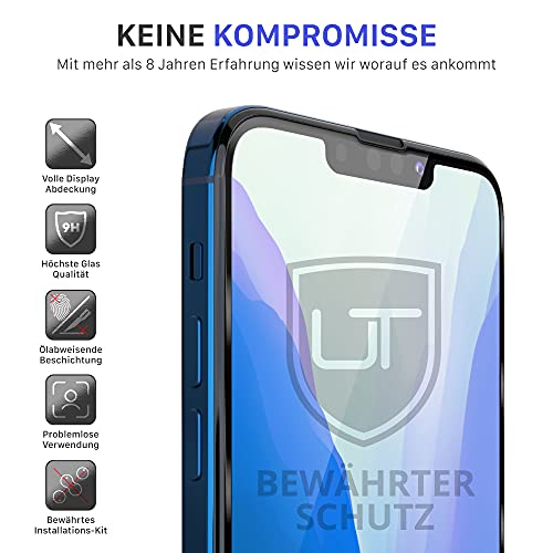 iPhone-13-Pro-Panzerglas UTECTION 2X Full Screen Schutzglas 3D