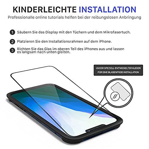 iPhone-13-Pro-Panzerglas UTECTION 2X Full Screen Schutzglas 3D
