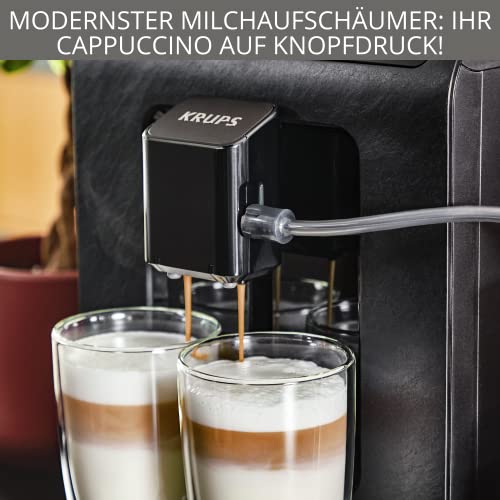 Kaffeevollautomat mit Milchschlauch Krups EA897B Evidence