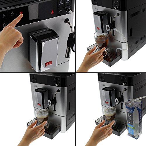 Kaffeevollautomat mit Milchschlauch Melitta Caffeo Passione