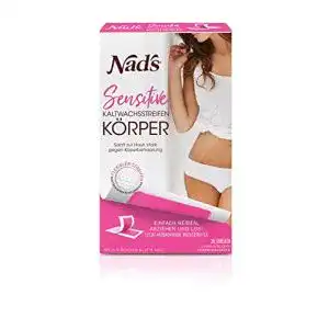 Kaltwachsstreifen Bikinizone Nad’s Nad’s, 28 Wachsstreifen
