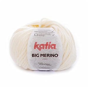 Katia-Wolle Katia Big Merino 003 wollweiß 100g Wolle