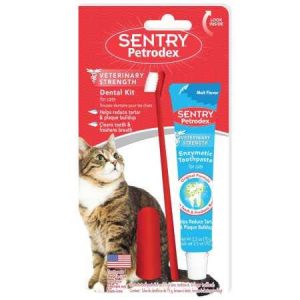 Katzenzahnpasta SENTRY Petrodex Zahnpflegeset für Katzen