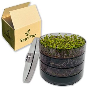 Keimsprossenbox SaatPur ® Set 3 mit DREI Etagen