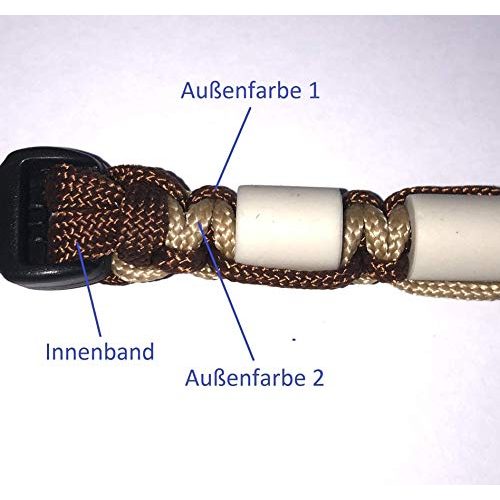 Keramik-Halsband Hund Pfoetchen-Welt EM-Keramik Halsband