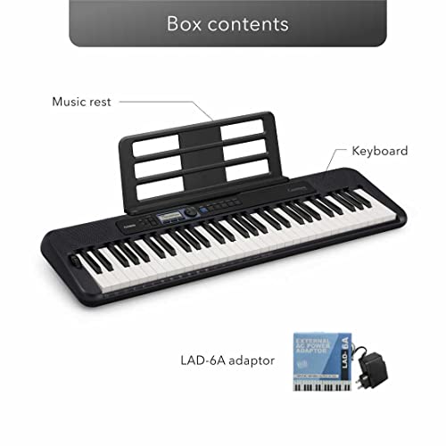Keyboard mit Anschlagdynamik Casio CT-S300 TONE Keyboard