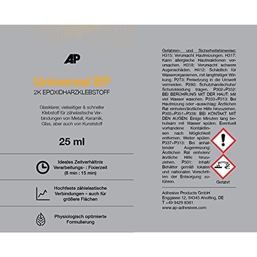 Klebstoff AP Universal EP, 2K High-Performance Epoxidharz-