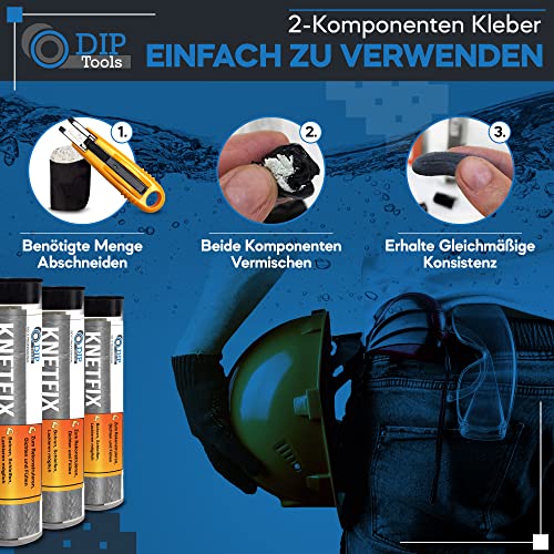 Klebstoff DIP Tools DIP-Tools Wasserdichte 2k Epoxidharz Knete