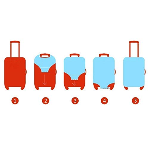 Kofferschutzhülle EBETA Elastisch Kofferhülle mit Reißverschluss