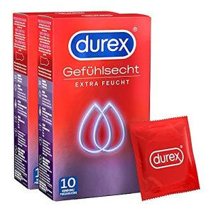 Kondome-extra-feucht Durex Gefühlsecht 2 x 10 Stück