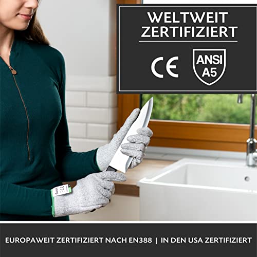 Küchenhandschuhe Twinzee Schnittschutzhandschuhe, EN 388