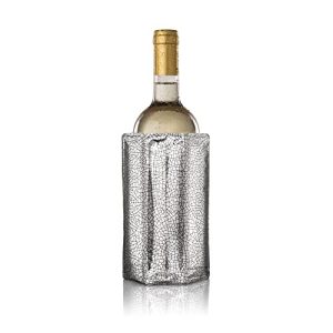 Kühlmanschette Vacu Vin 38803606 Rapid Ice Wine Cooler, Silver
