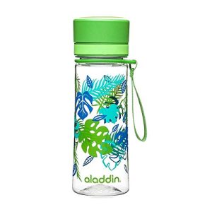 Kunststoff-Trinkflasche Aladdin Aveo Trinkflasche 0.35L Green Leaf
