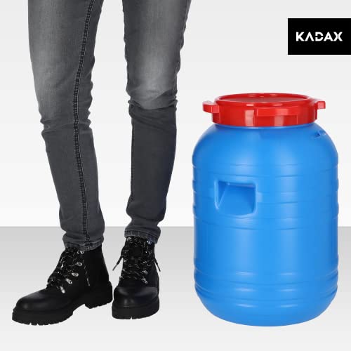 Kunststofffass KADAX Plastikfass, 30L Fass aus HDPE-Kunststoff
